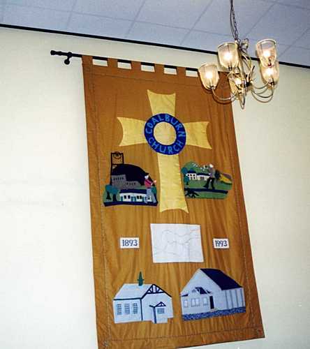 Wall Hanging Inside Coalburn Church in 2001